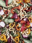 Weirdo's Freeze-Dried Fusions - Nadia's Noodles Veggie Special - For Intermediate to Large Birds - 2 Cups - Made with Chickpea Noodles!